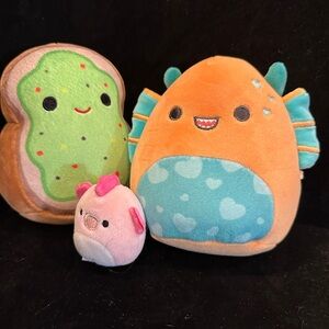 Squishmallows Set of 3